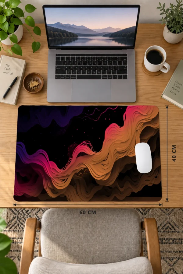 Sunset Currents 60x40 Gaming Mousepad Sunset Currents Dizüstü Gaming Mousepad