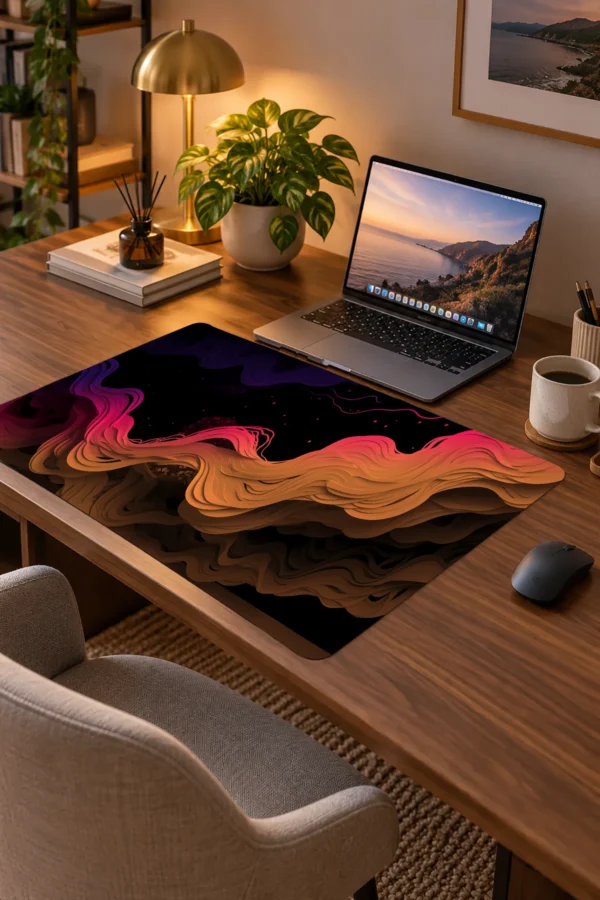 Sunset Currents 60x40 Gaming Mousepad Sunset Currents Dizüstü Gaming Mousepad