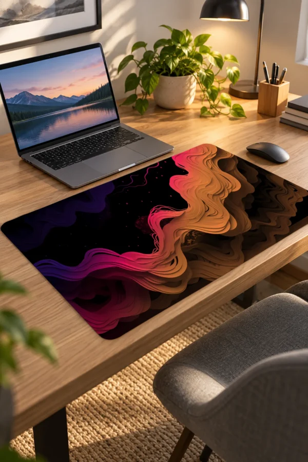 Sunset Currents 60x40 Gaming Mousepad Sunset Currents Dizüstü Gaming Mousepad