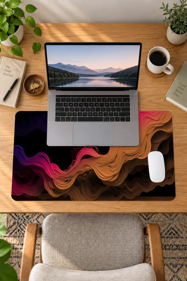 Sunset Currents 60x40 Gaming Mousepad Sunset Currents Dizüstü Gaming Mousepad