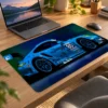Cobalt Shark Racer Dizüstü Gaming Mousepad