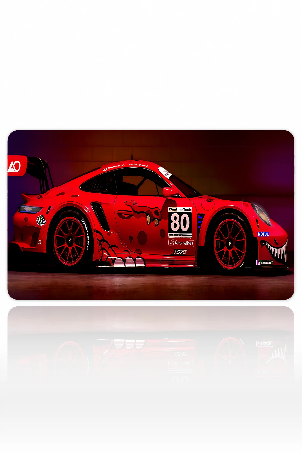 Inferno Shark Racer 60x40 Gaming Mousepad Inferno Shark Racer Dizüstü Gaming Mousepad
