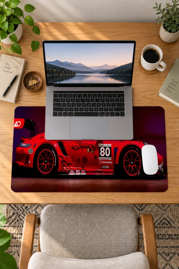 Inferno Shark Racer 60x40 Gaming Mousepad Inferno Shark Racer Dizüstü Gaming Mousepad