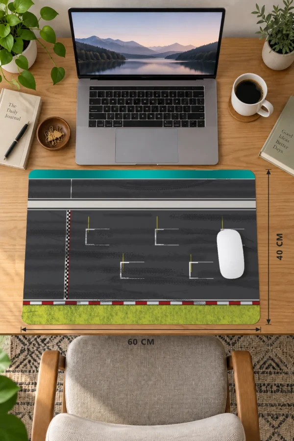 Grid Line Tarmac 60x40 Gaming Mousepad Grid Line Tarmac Dizüstü Gaming Mousepad