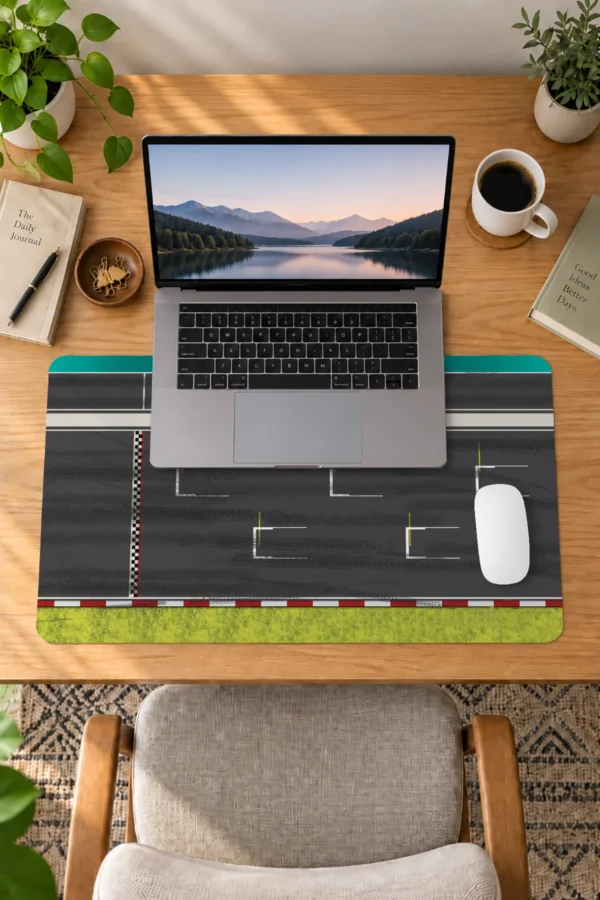 Grid Line Tarmac 60x40 Gaming Mousepad Grid Line Tarmac Dizüstü Gaming Mousepad