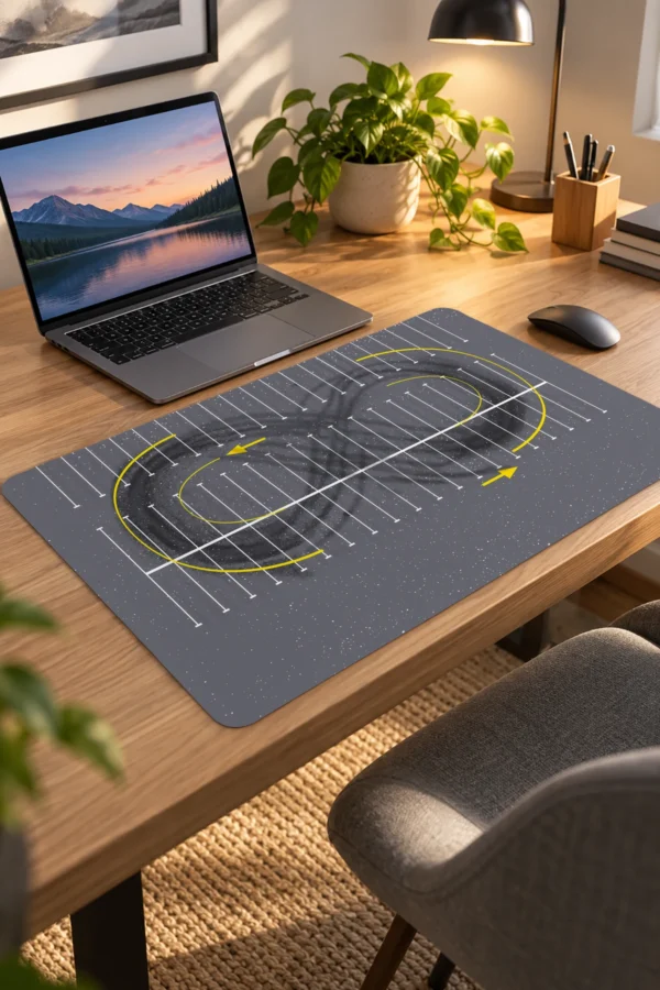 Infinity Drift Lot 60x40 Gaming Mousepad Infinity Drift Lot Dizüstü Gaming Mousepad