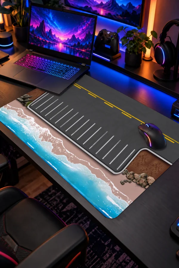 Shoreline Tarmac Dizüstü Gaming Mousepad