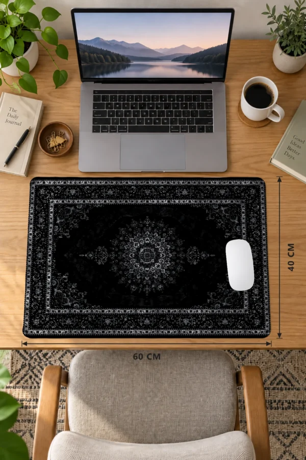 Midnight Persian Weave 60x40 Gaming Mousepad Midnight Persian Weave Dizüstü Gaming Mousepad