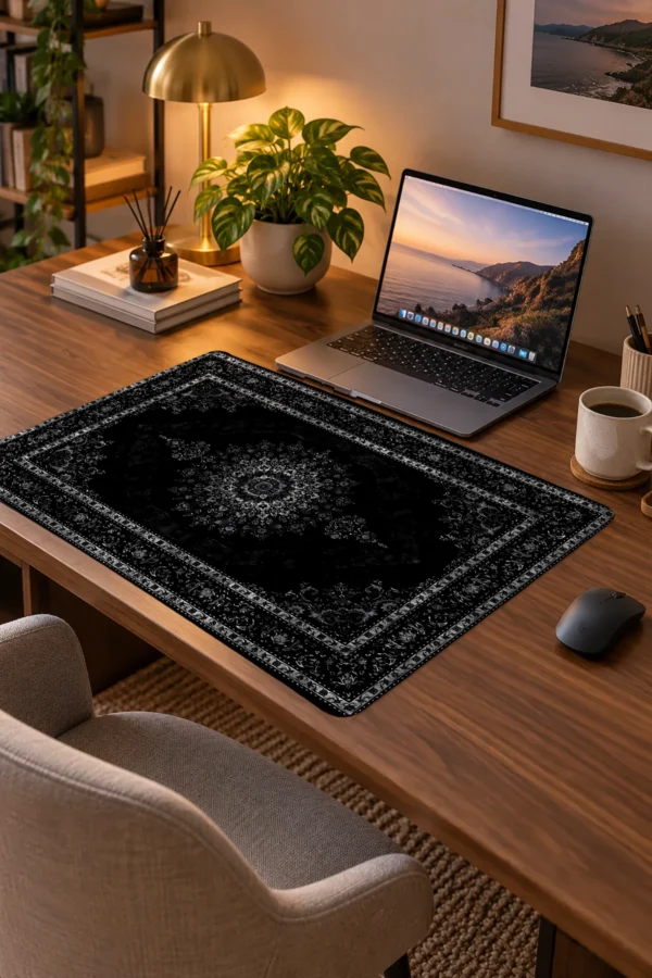 Midnight Persian Weave 60x40 Gaming Mousepad Midnight Persian Weave Dizüstü Gaming Mousepad