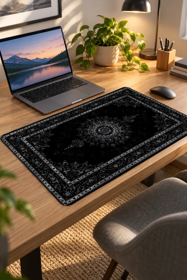 Midnight Persian Weave 60x40 Gaming Mousepad Midnight Persian Weave Dizüstü Gaming Mousepad