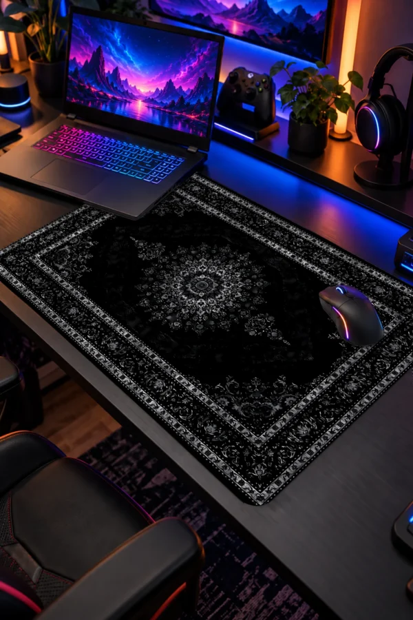 Midnight Persian Weave 60x40 Gaming Mousepad Midnight Persian Weave Dizüstü Gaming Mousepad