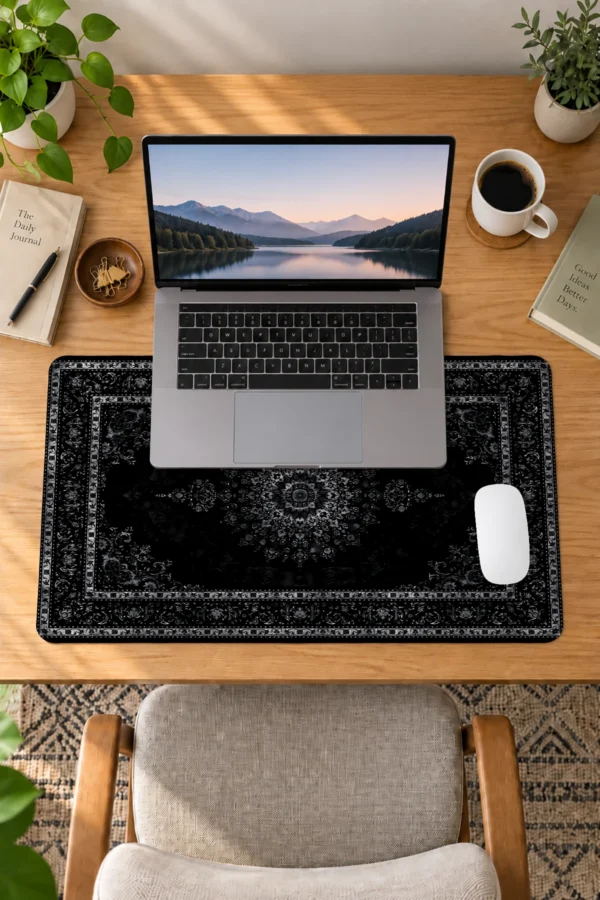 Midnight Persian Weave 60x40 Gaming Mousepad Midnight Persian Weave Dizüstü Gaming Mousepad