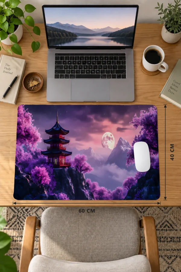 Sakura Moonrise Dizüstü Gaming Mousepad