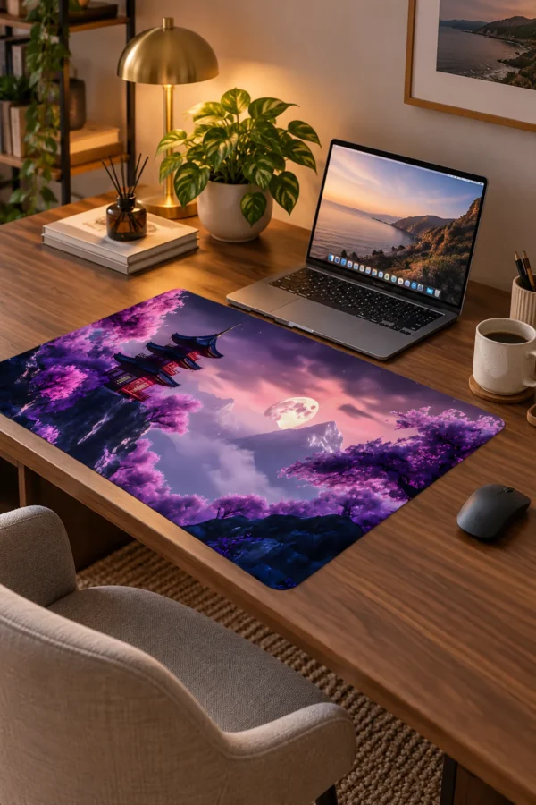 Sakura Moonrise Dizüstü Gaming Mousepad