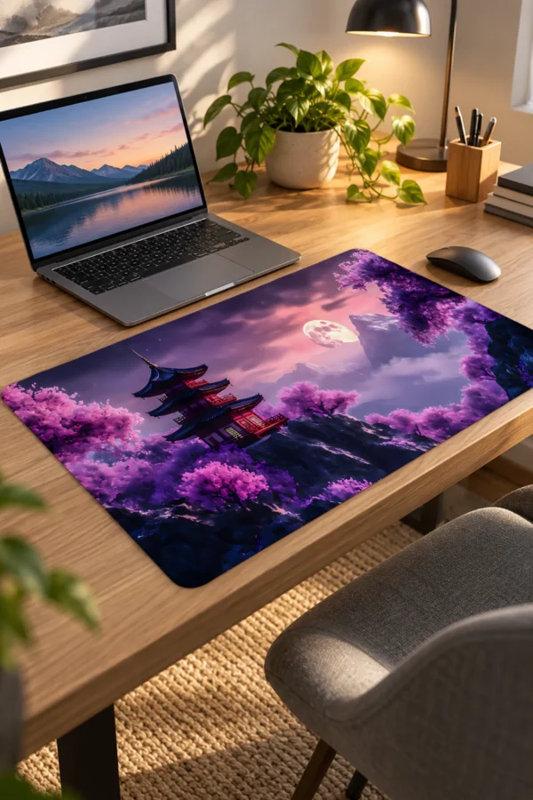 Sakura Moonrise Dizüstü Gaming Mousepad