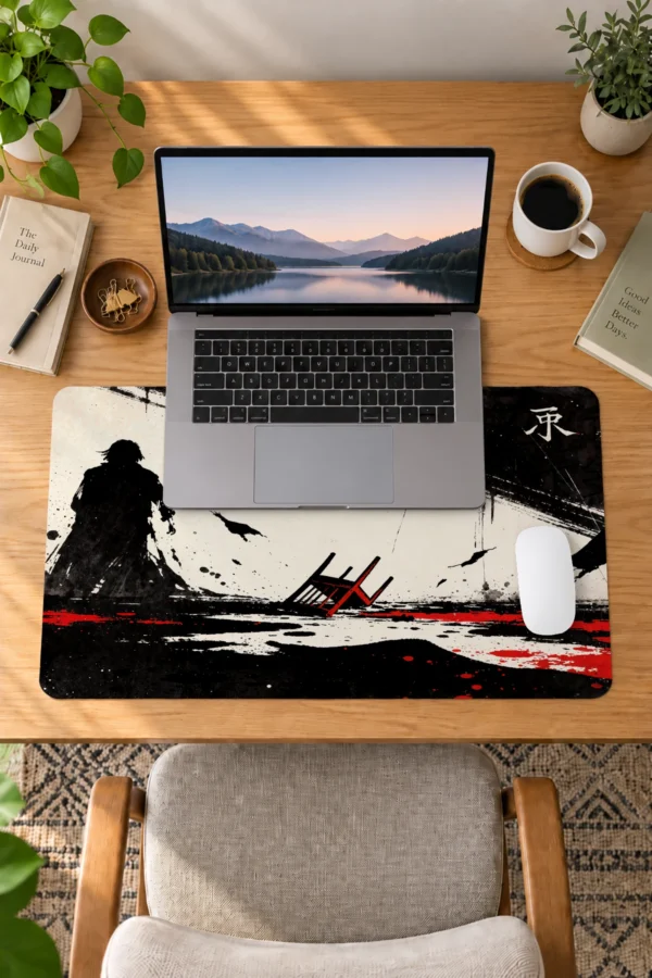 Red Ink Requiem Dizüstü Gaming Mousepad