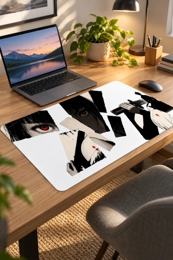 Torn Paper Ronin Dizüstü Gaming Mousepad