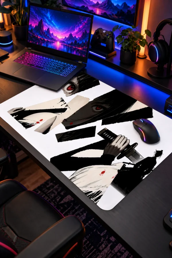 Torn Paper Ronin Dizüstü Gaming Mousepad