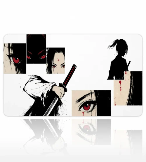 Red Eyes Mosaic 60x40 Gaming Mousepad Red Eyes Mosaic Dizüstü Gaming Mousepad
