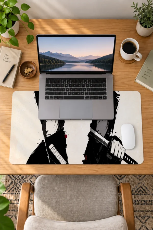 Twin Shadow Blades Dizüstü Gaming Mousepad