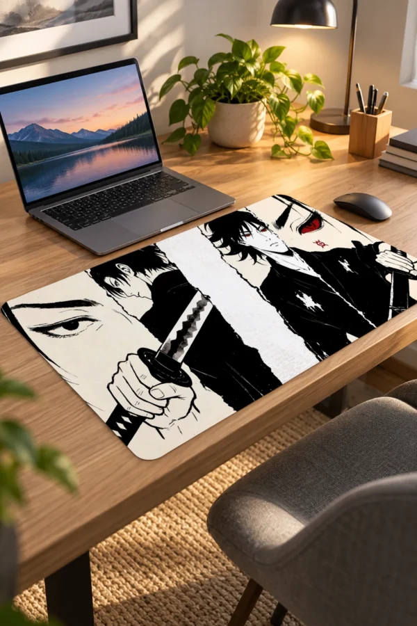 Ember Eye Swordsman Dizüstü Gaming Mousepad