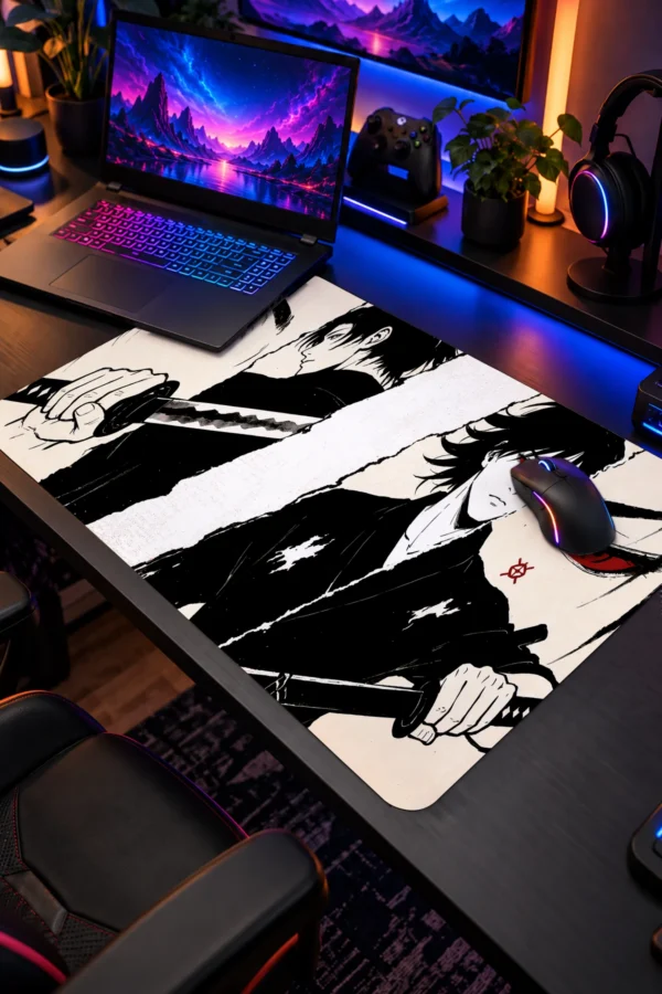 Ember Eye Swordsman Dizüstü Gaming Mousepad