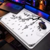 Ink Blossom Branch Dizüstü Gaming Mousepad