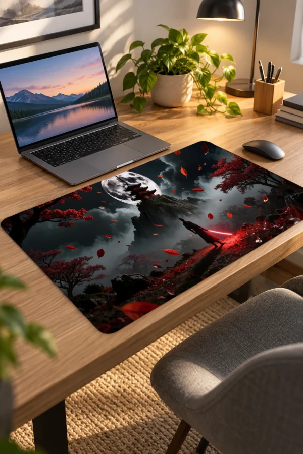 Scarlet Pagoda Vigil Dizüstü Gaming Mousepad