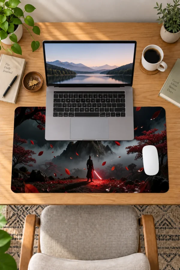 Scarlet Pagoda Vigil Dizüstü Gaming Mousepad