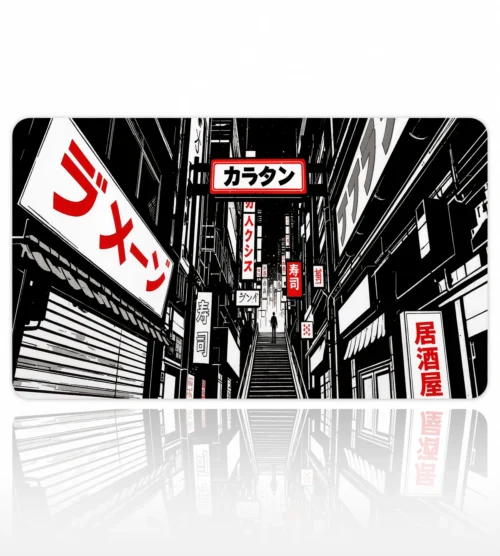 Monochrome Alley 60x40 Gaming Mousepad Monochrome Alley Dizüstü Gaming Mousepad