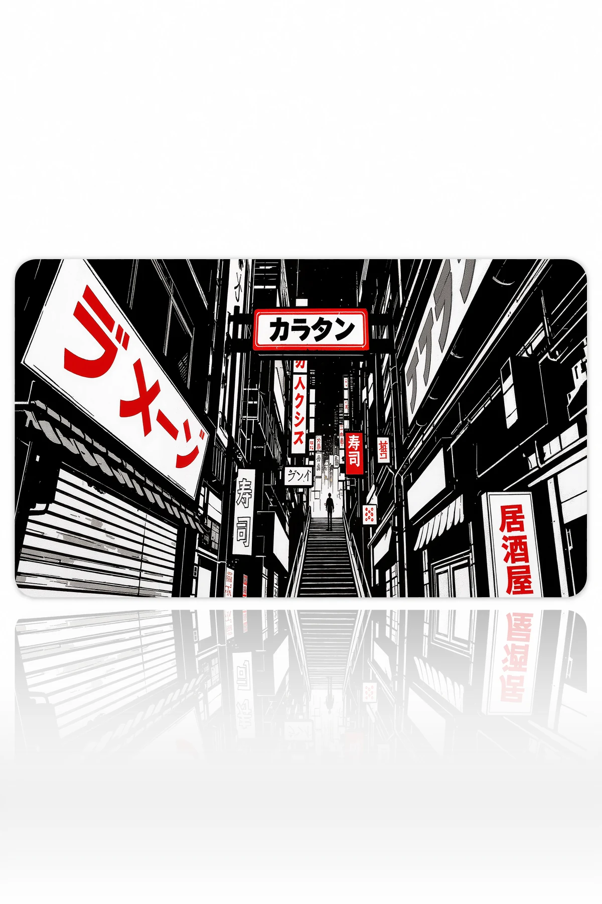 Monochrome Alley Dizüstü Gaming Mousepad