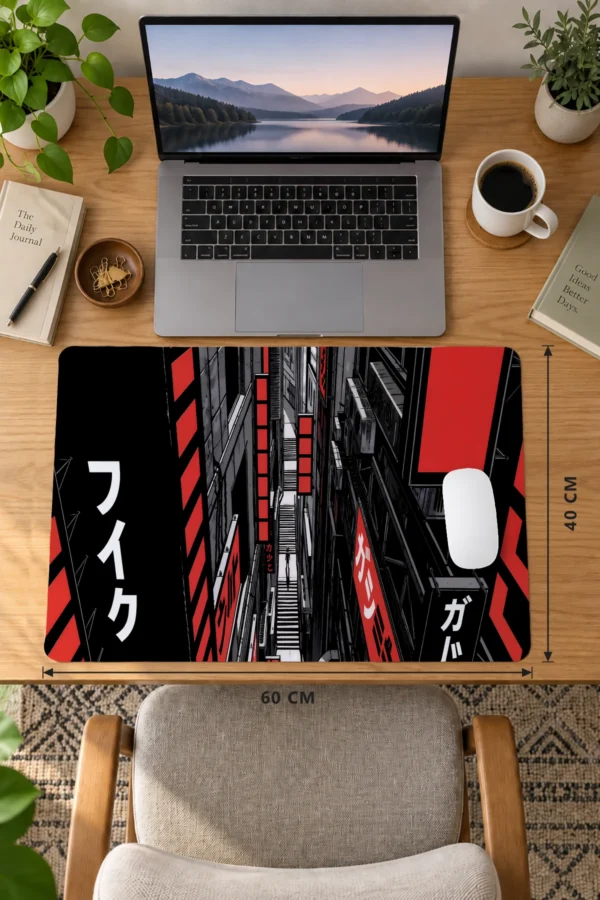 Vermilion Alley 60x40 Gaming Mousepad Vermilion Alley Dizüstü Gaming Mousepad