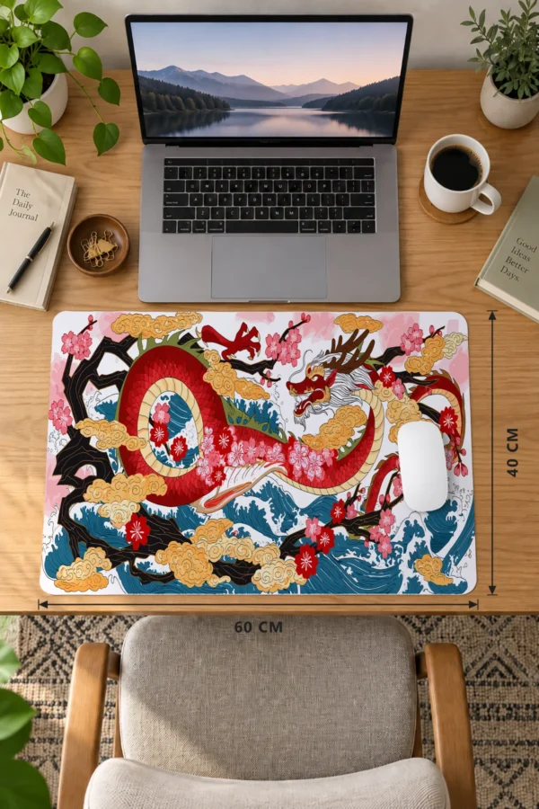 Dragon’s Spring 60x40 Gaming Mousepad Dragon’s Spring Dizüstü Gaming Mousepad