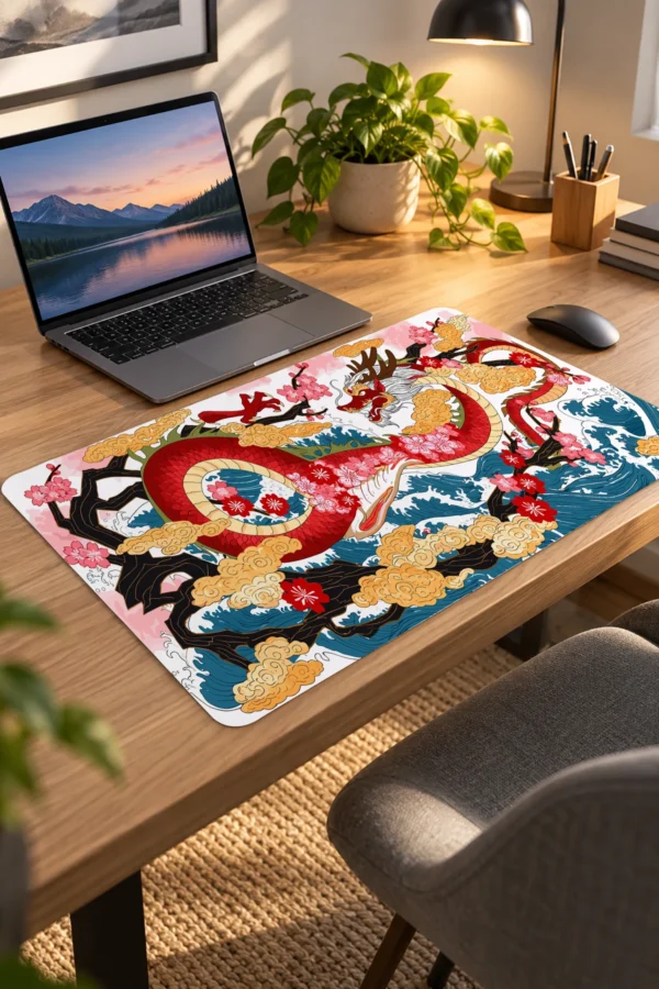 Dragon’s Spring 60x40 Gaming Mousepad Dragon’s Spring Dizüstü Gaming Mousepad