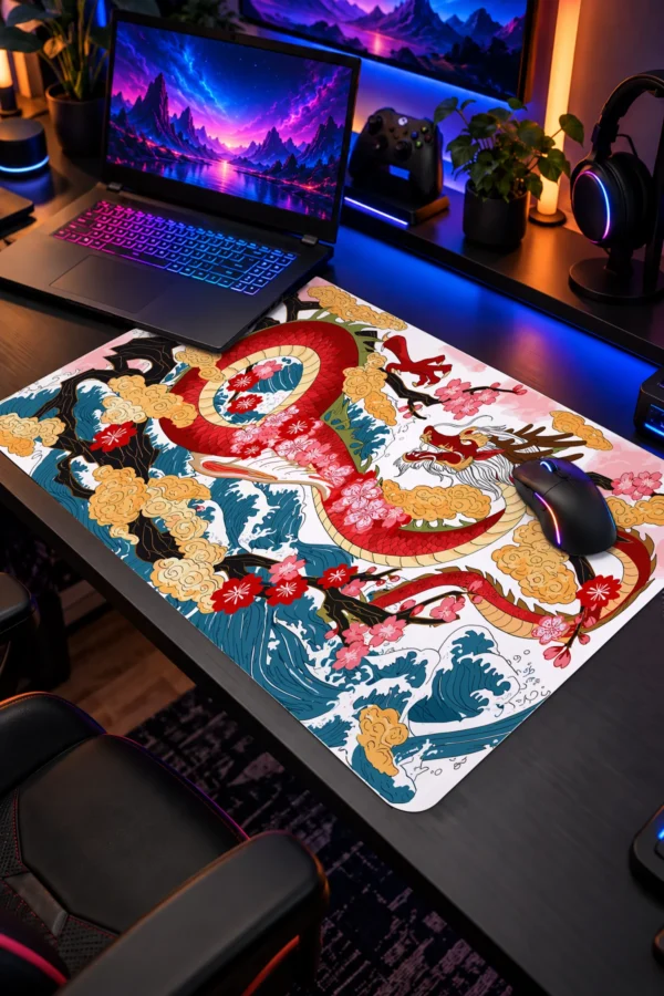 Dragon’s Spring 60x40 Gaming Mousepad Dragon’s Spring Dizüstü Gaming Mousepad