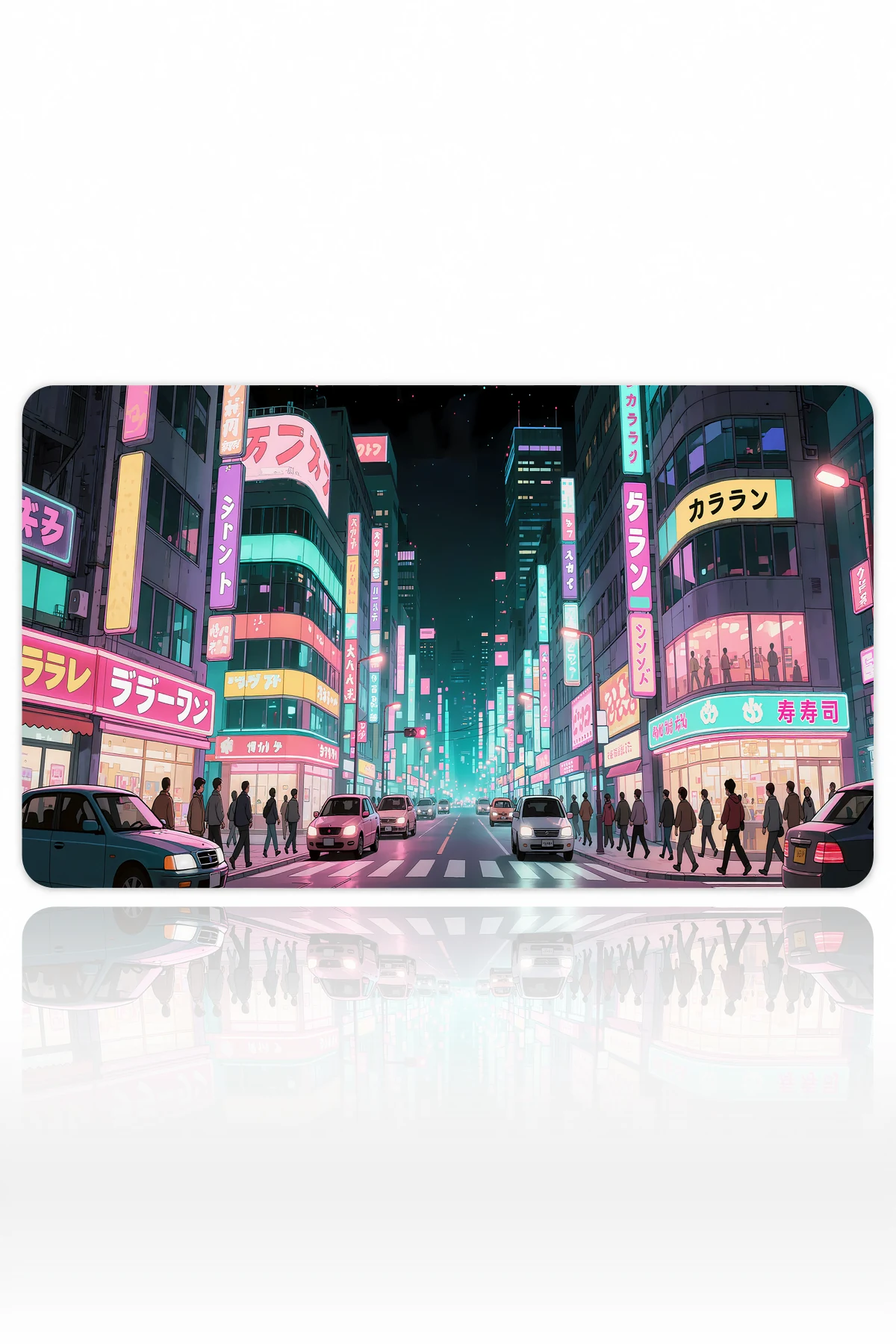 Pastel Neon Avenue 60x40 Gaming Mousepad Pastel Neon Avenue Dizüstü Gaming Mousepad