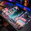 Pastel Neon Avenue 60x40 Gaming Mousepad Pastel Neon Avenue Dizüstü Gaming Mousepad