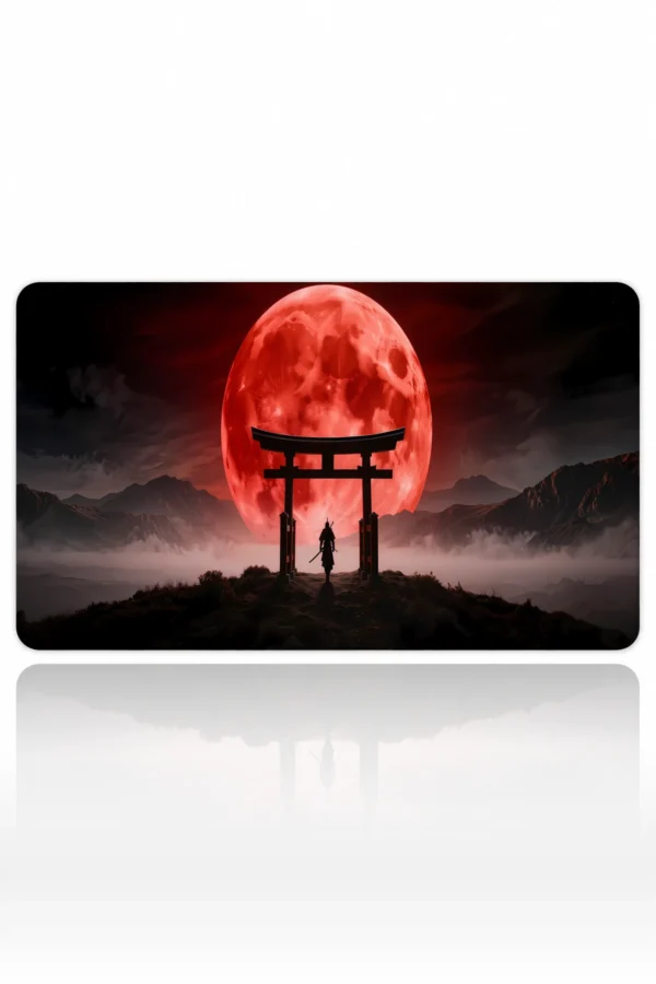 Blood Moon Torii 60x40 Gaming Mousepad Blood Moon Torii Dizüstü Gaming Mousepad