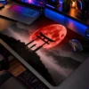 Blood Moon Torii 60x40 Gaming Mousepad Blood Moon Torii Dizüstü Gaming Mousepad