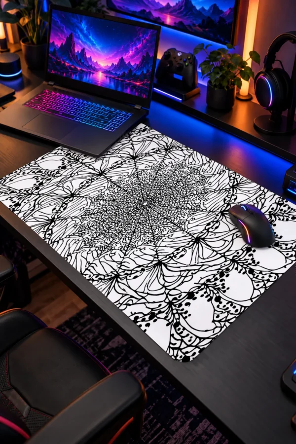 Lace Vortex 60x40 Gaming Mousepad Lace Vortex Dizüstü Gaming Mousepad
