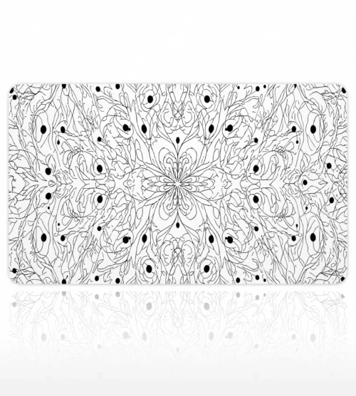 Whisper Line Bloom 60x40 Gaming Mousepad Whisper Line Bloom Dizüstü Gaming Mousepad