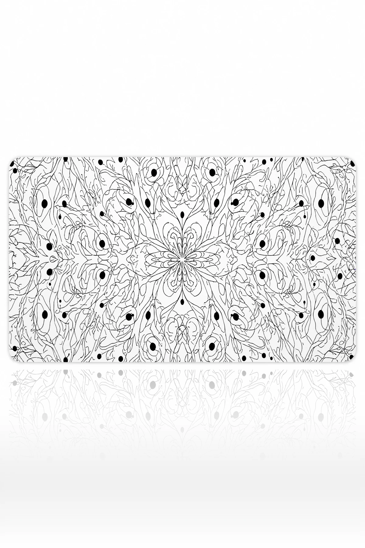 Whisper Line Bloom Dizüstü Gaming Mousepad