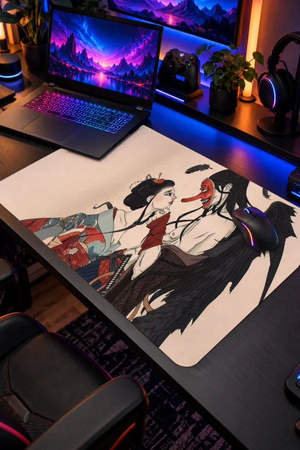 Tengu Embrace 60x40 Gaming Mousepad Tengu Embrace Dizüstü Gaming Mousepad