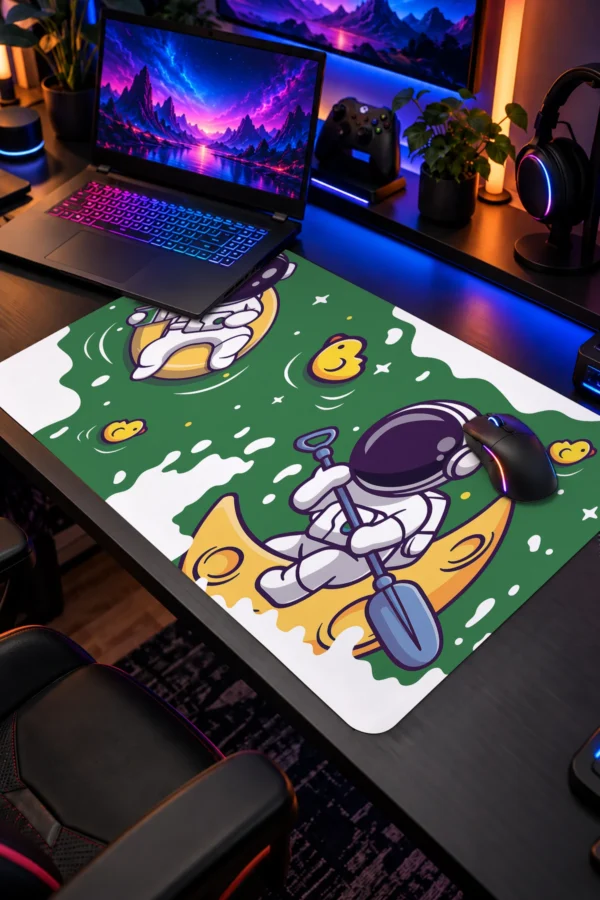 Cosmic Duck Pond Dizüstü Gaming Mousepad