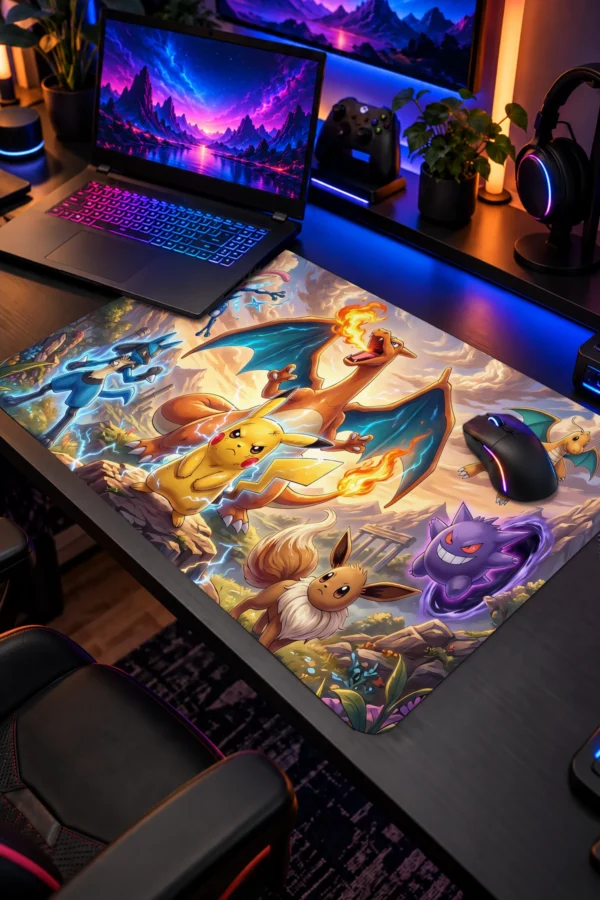 Elemental Critters Dizüstü Gaming Mousepad