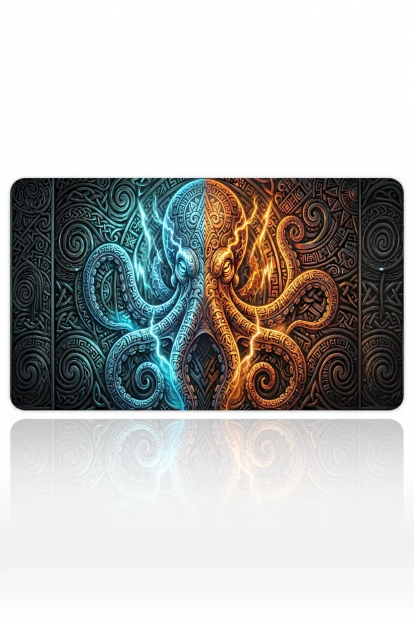 Ember Frost Kraken Dizüstü Gaming Mousepad
