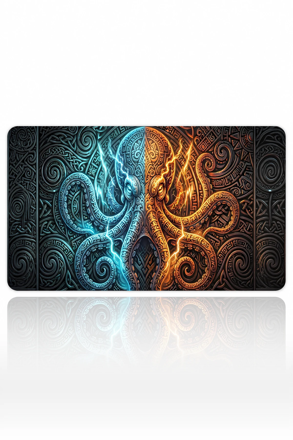 Ember Frost Kraken Dizüstü Gaming Mousepad