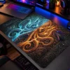 Ember Frost Kraken Dizüstü Gaming Mousepad