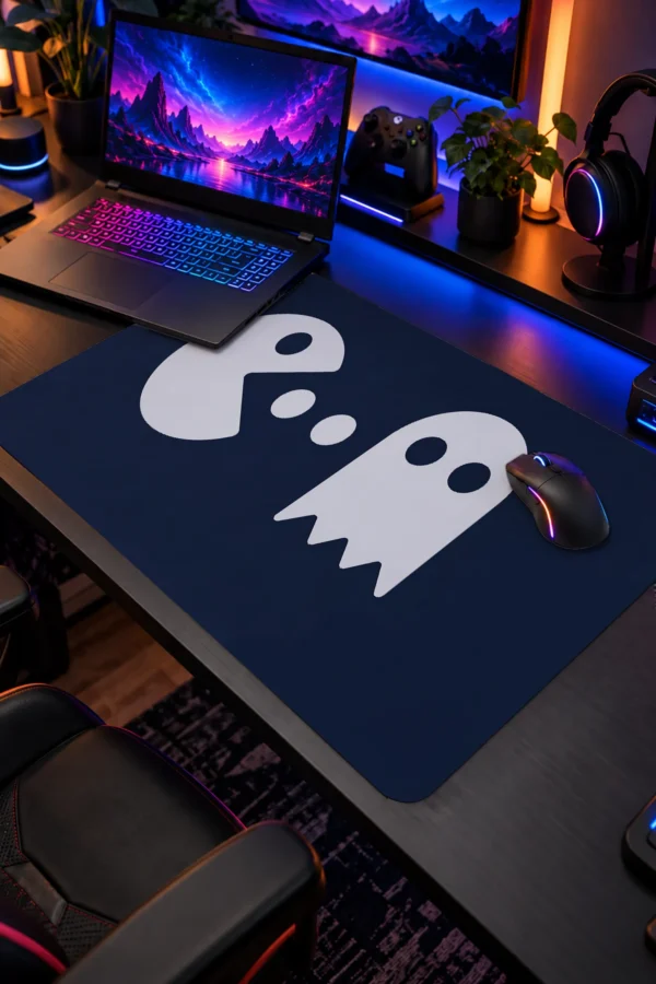 Midnight Arcade Chase Dizüstü Gaming Mousepad