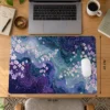 Violet Blossom Stream Dizüstü Gaming Mousepad